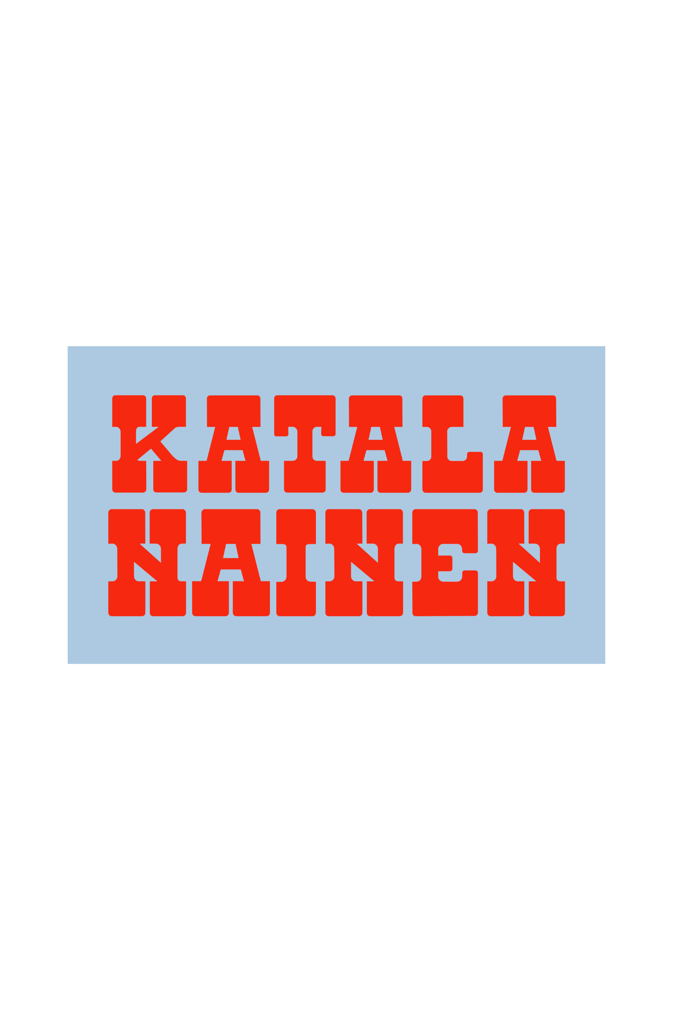Katala nainen sticker / RODEO stickers 3 pcs 10€