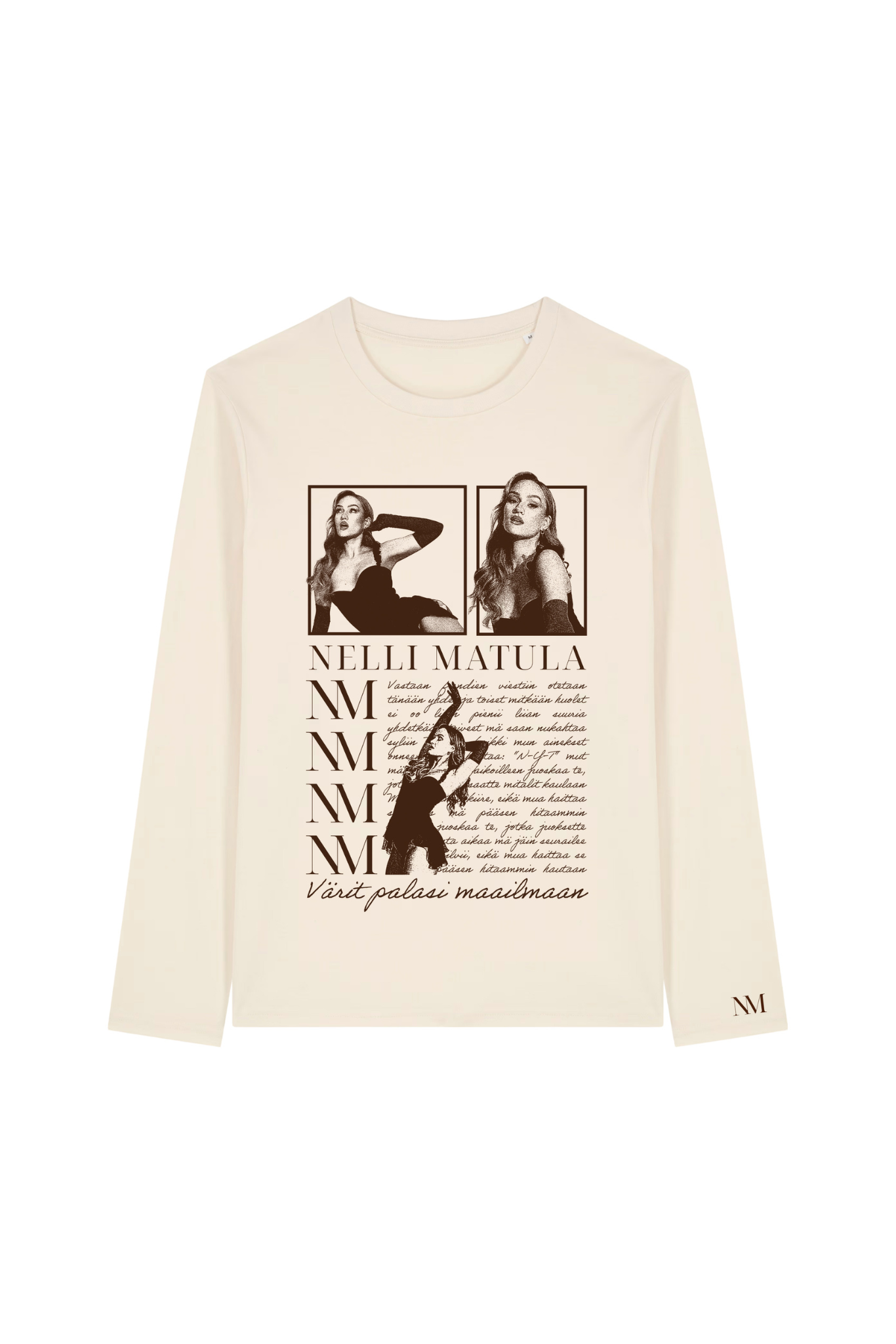 Värit palasi maailmaan longsleeve / ENNAKKOTILAUS