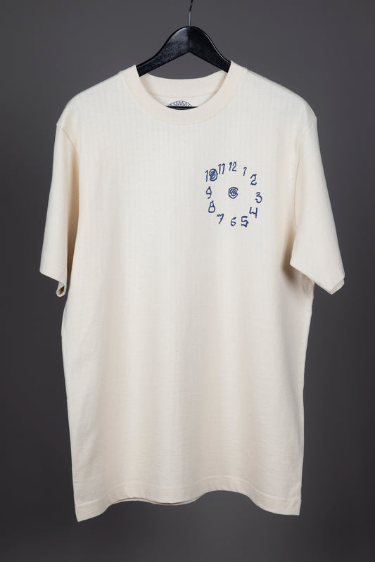 Paluu t-paita luonnonvalkoinen