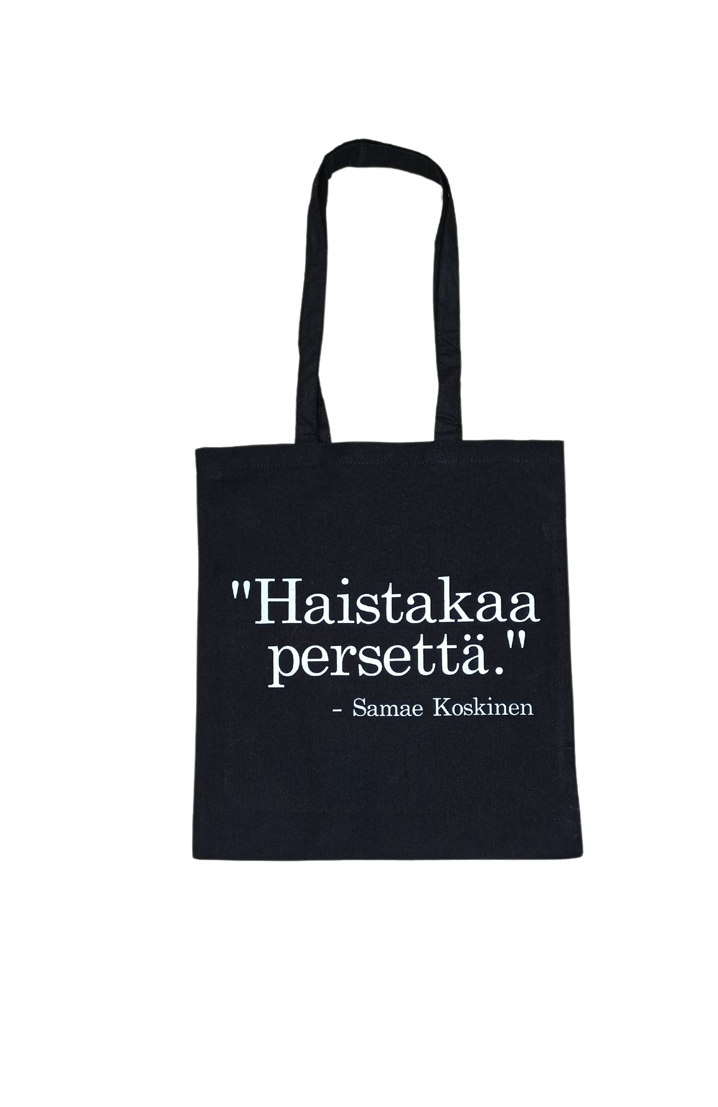 Haistakaa persettä kangaskassi