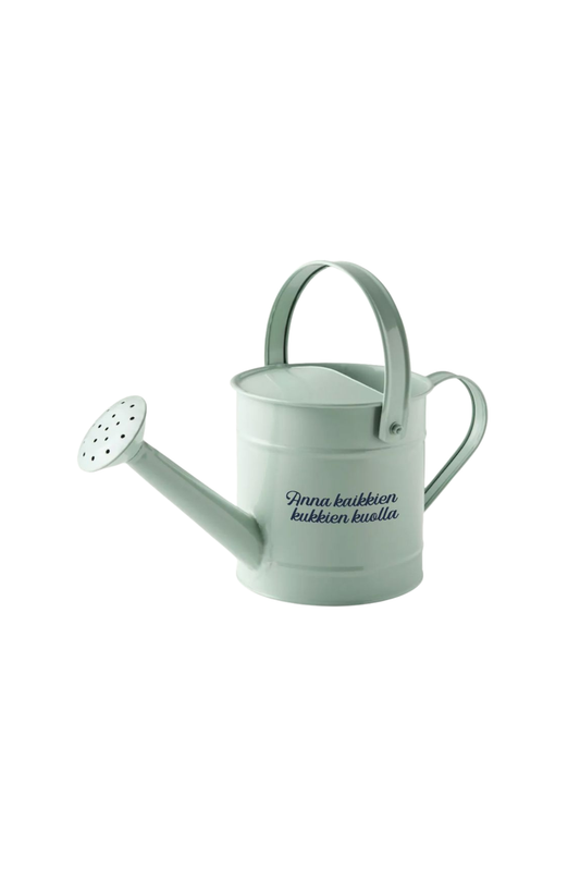 Anna kaikkien kukkien kuolla kastelukannu