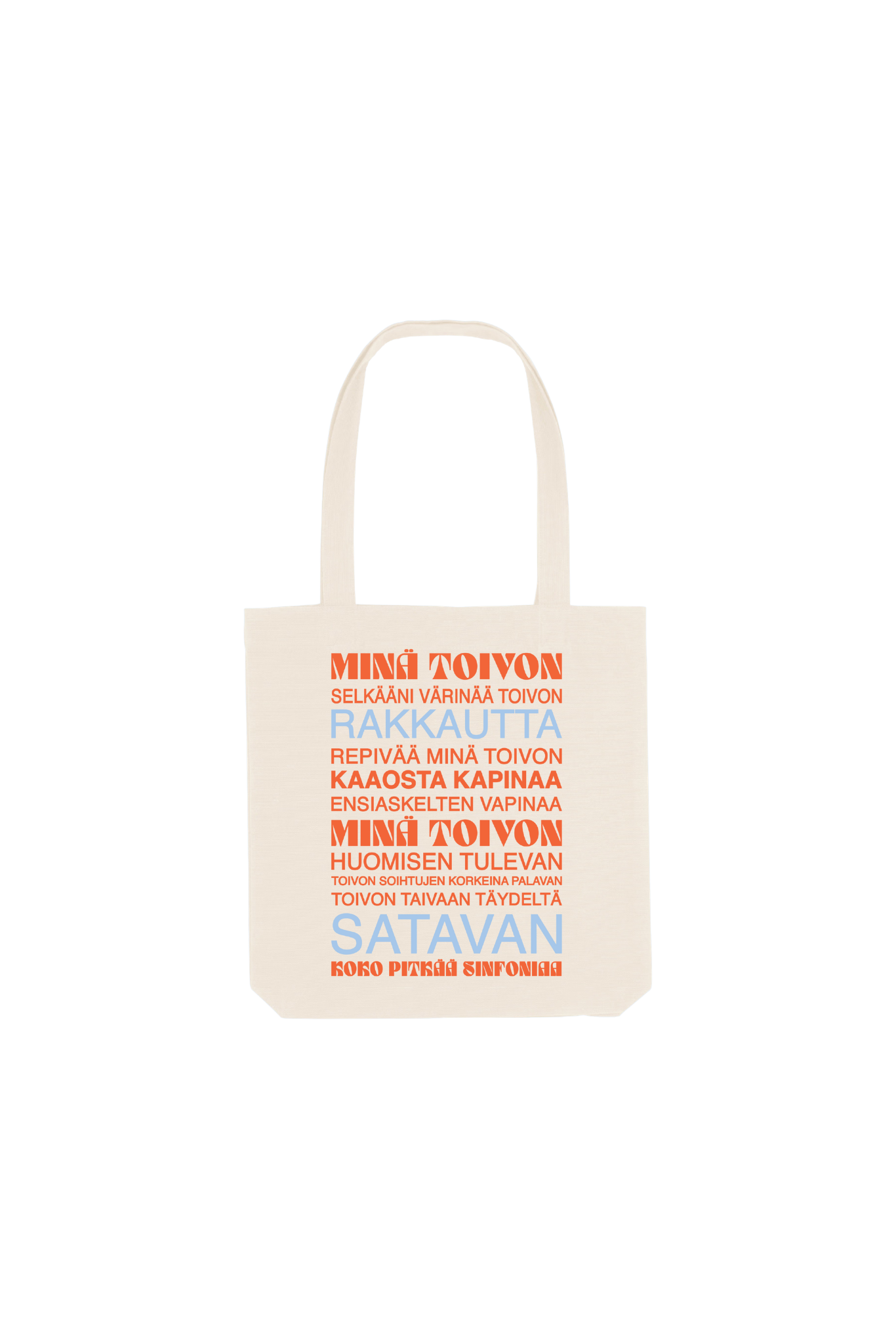Minä toivon kangaskassi