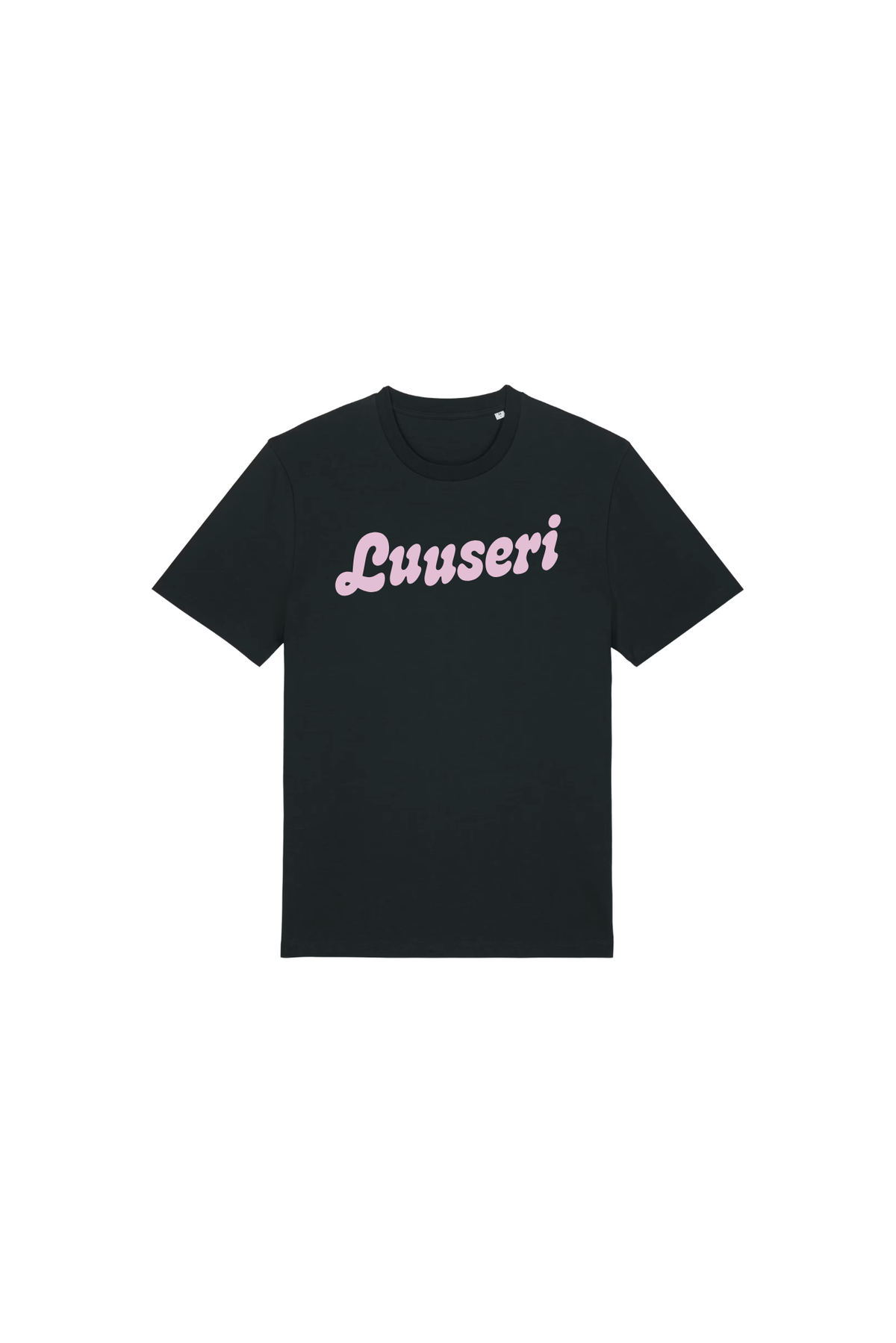 Luuseri t-paita musta