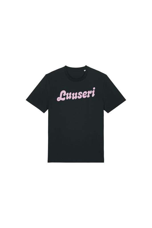 Luuseri t-paita musta