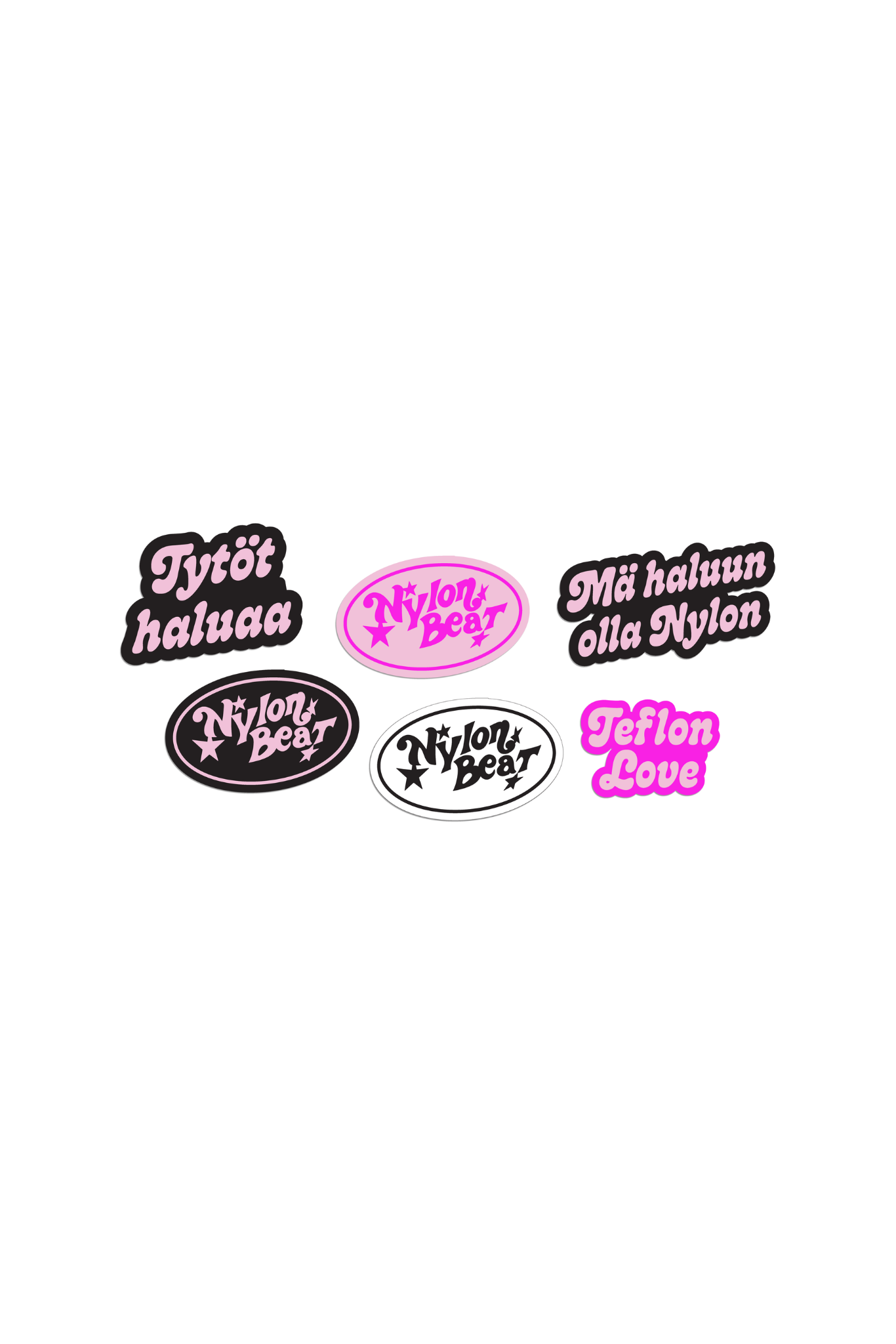 Nylon Beat kangasmerkki / useita erilaisia