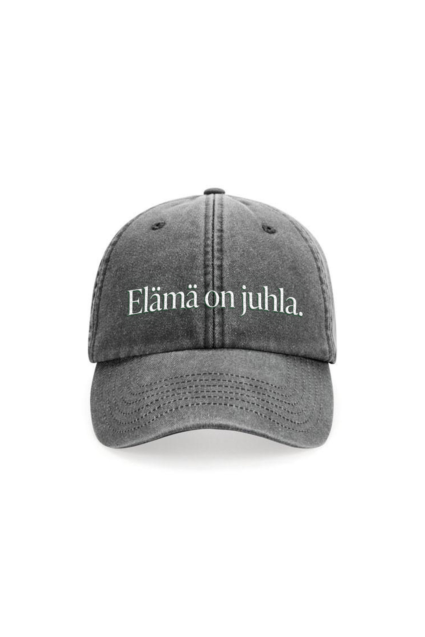 Elämä on juhla lippis musta