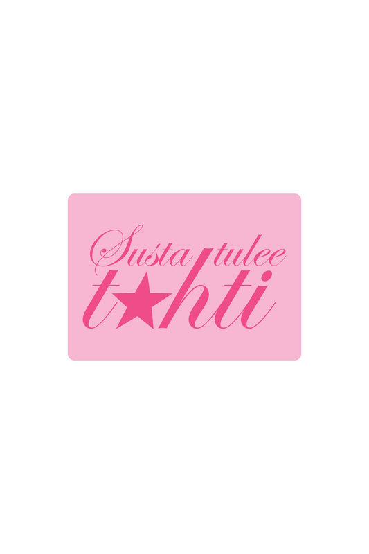 Susta tulee tähti tarra / TARJOUS Sara Siipola tarrat 3 kpl 10€