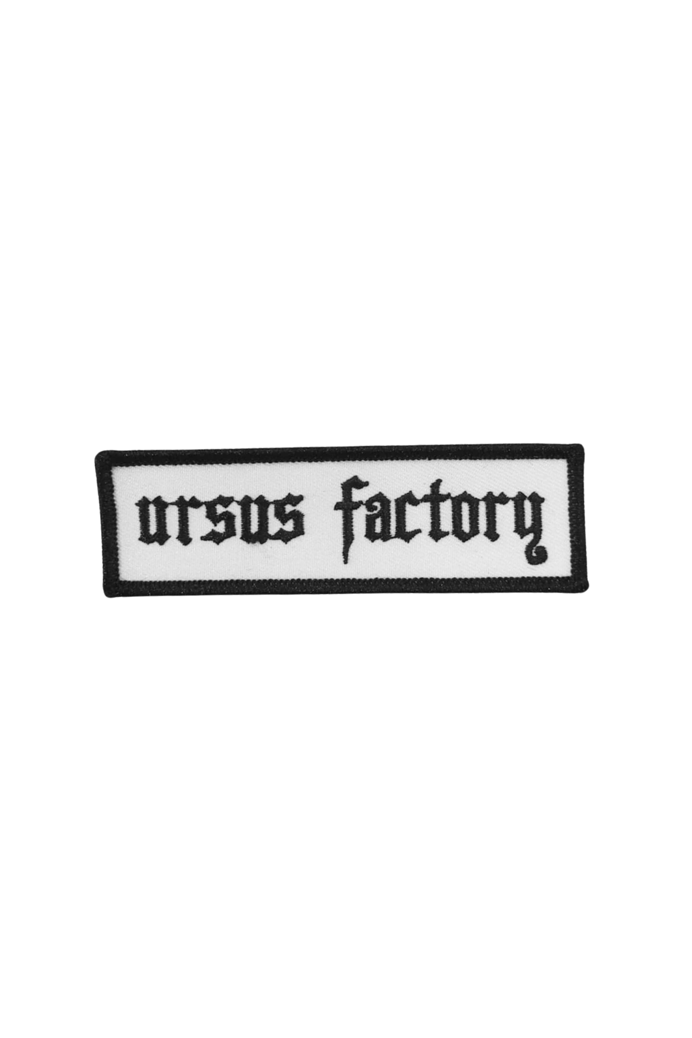Ursus Factory kangasmerkki